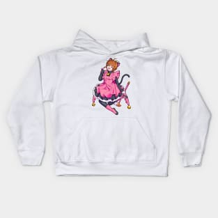 Kitty Sakura Kids Hoodie